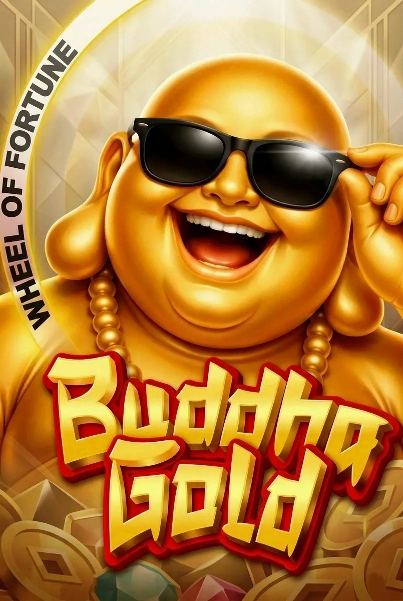 Buddha gold wheel of fortune